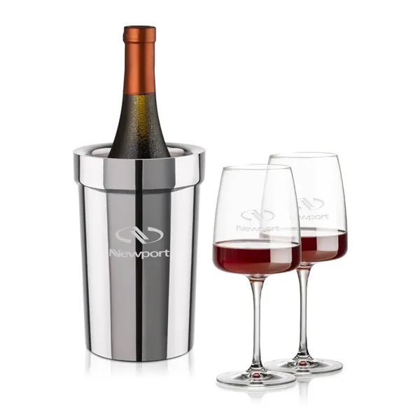 The Milano Wine Cooler & Wine Set combines sleek sophistication with... from ASI 84592 St Regis Group