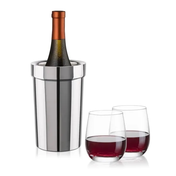 The Milano Wine Cooler & Wine Set combines sleek sophistication with... from ASI 84592 St Regis Group