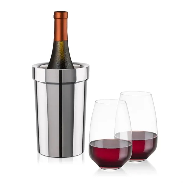 The Milano Wine Cooler & Wine Set combines sleek sophistication with... from ASI 84592 St Regis Group