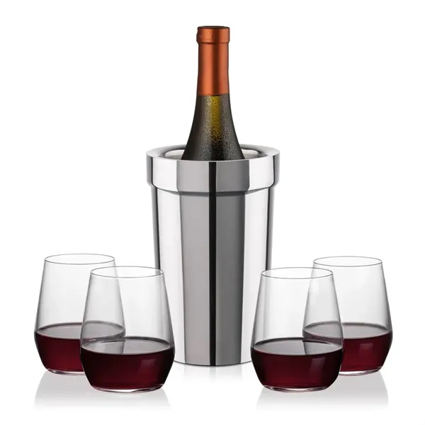 The Milano Wine Cooler & Wine Set combines sleek sophistication with... from ASI 84592 St Regis Group