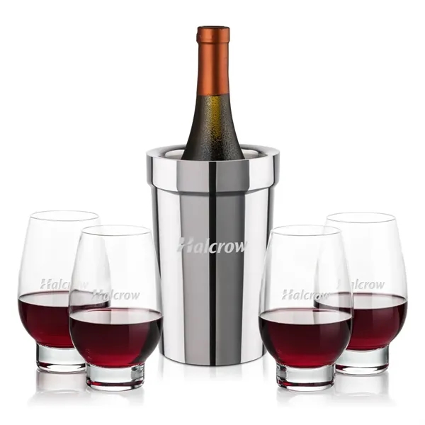 The Milano Wine Cooler & Wine Set combines sleek sophistication with... from ASI 84592 St Regis Group
