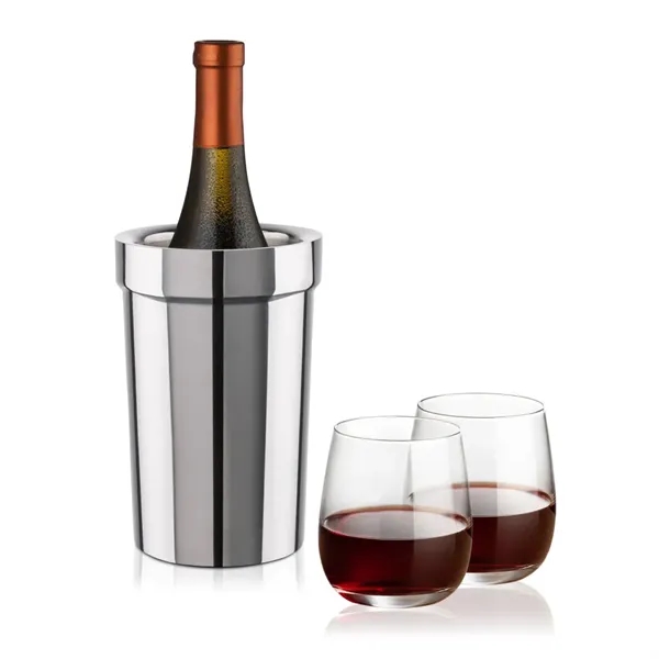 The Milano Wine Cooler & Wine Set combines sleek sophistication with... from ASI 84592 St Regis Group