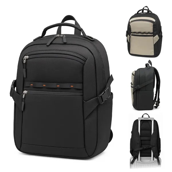 Travel Backpack with built-in luggage passthrough... from ASI 31517 Admart Products / Admart Line