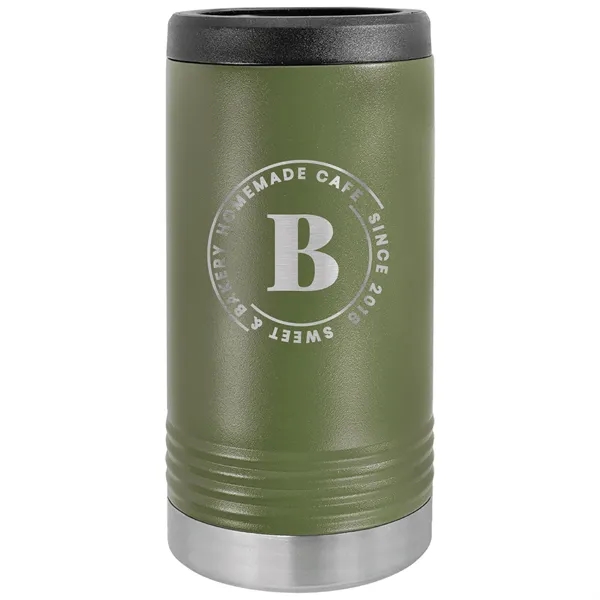 Polar Camel insulated stainless steel beverage sleeve for skinny-style 12 ounce... from ASI 74601 Calico