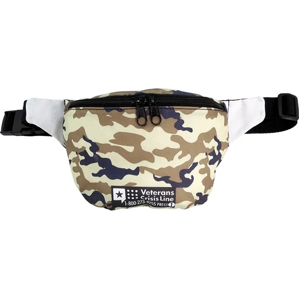 Full Color Hidden Pocket Fanny Pack... from ASI 30208 A P Specialties / AP Specialties