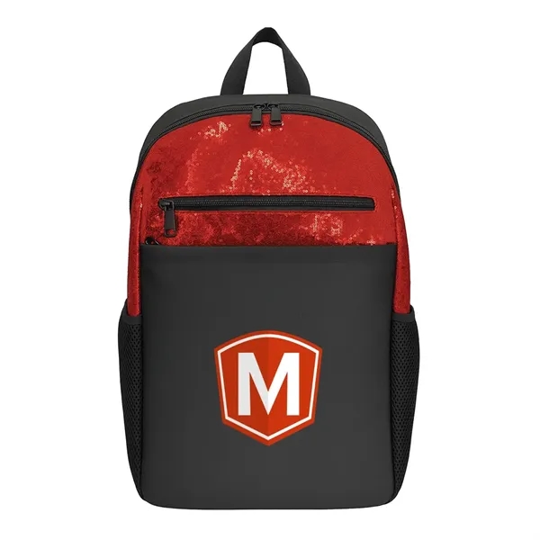 Glitter Backpack with built-in luggage passthrough... from ASI 31517 Admart Products / Admart Line