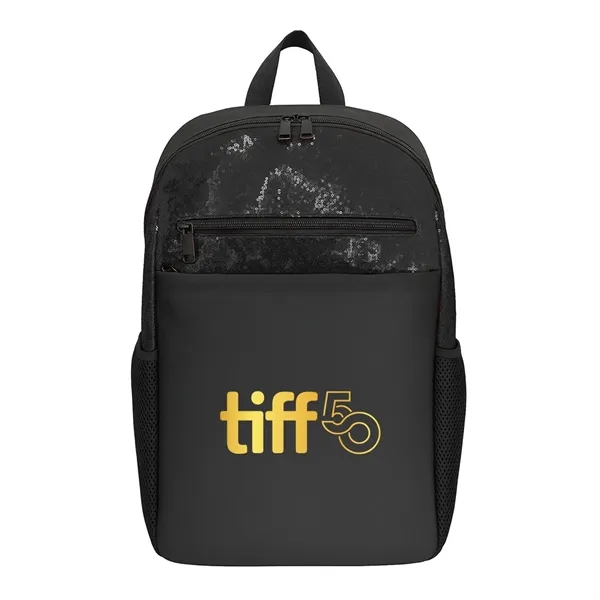 Glitter Backpack with built-in luggage passthrough... from ASI 31517 Admart Products / Admart Line