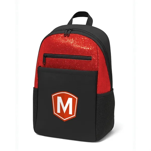 Glitter Backpack with built-in luggage passthrough... from ASI 31517 Admart Products / Admart Line