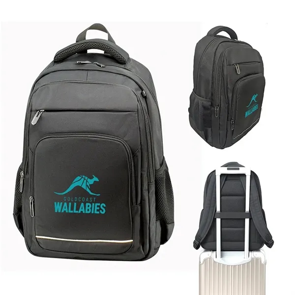 Travel Backpack with built-in luggage passthrough... from ASI 31517 Admart Products / Admart Line