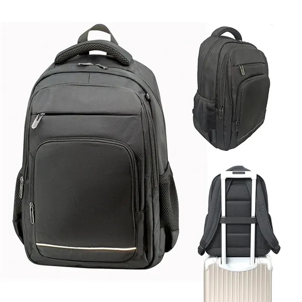 Travel Backpack with built-in luggage passthrough... from ASI 31517 Admart Products / Admart Line