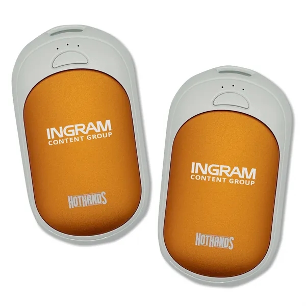 Stay warm wherever you go with this rechargeable hand warmer, designed... from ASI 84514 Safety Made