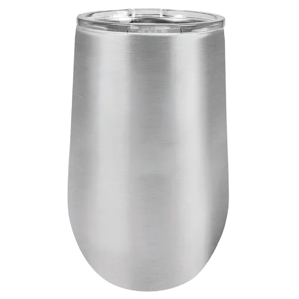16 oz. colored stainless steel wine glass with stemless, double vacuum... from ASI 74601 Calico