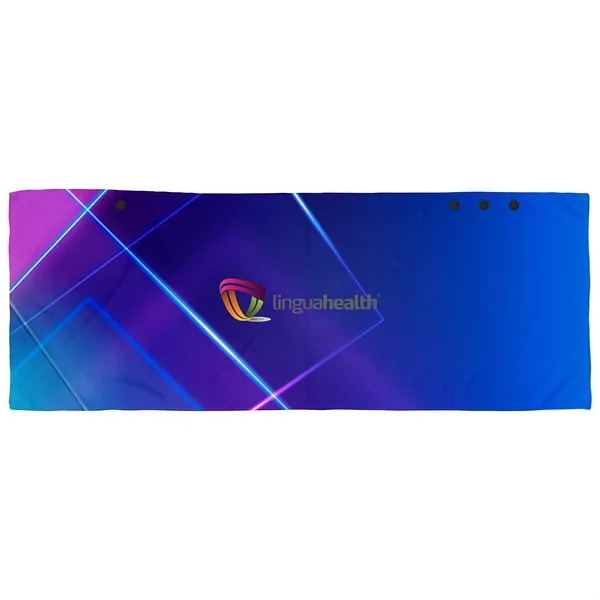 Full Color Multi Functional Recycled Cooling Cloth... from ASI 30208 A P Specialties / AP Specialties