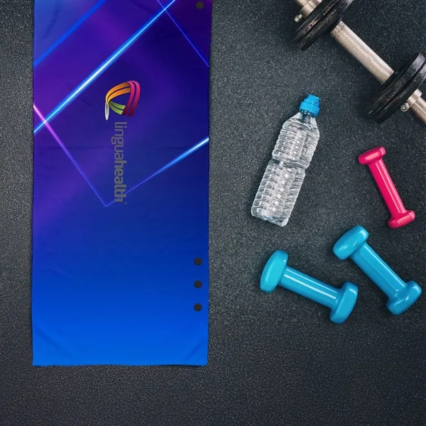 Full Color Multi Functional Recycled Cooling Cloth... from ASI 30208 A P Specialties / AP Specialties