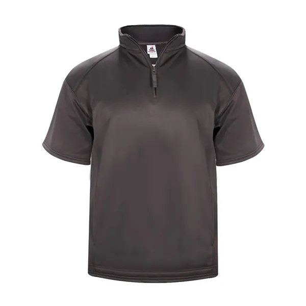 The Perf. Fleece S/S 1/4 Zip is made from 100% polyester... from ASI 37461 Augusta Sportswear