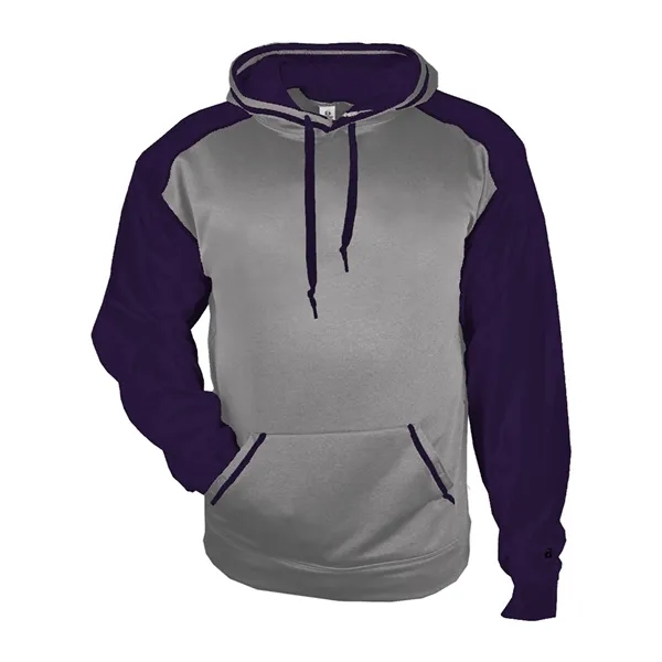 The Sport Heather Hood is made from 100% heathered polyester moisture... from ASI 37461 Augusta Sportswear