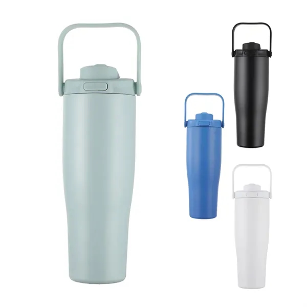 30 oz Recycled Stainless Steel Vacuum Tumbler... from ASI 36730 Ariel Premium Supply Inc