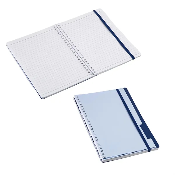 Soft Spiral Notebook With Front Pocket... from ASI 36730 Ariel Premium Supply Inc