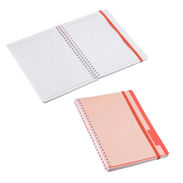 Soft Spiral Notebook With Front Pocket... from ASI 36730 Ariel Premium Supply Inc