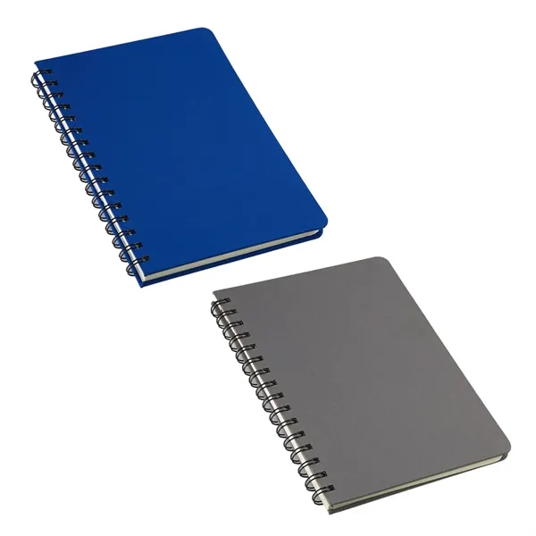 Repreve® Recycled Textured Hardcover Spiral Notebook... from ASI 36730 Ariel Premium Supply Inc