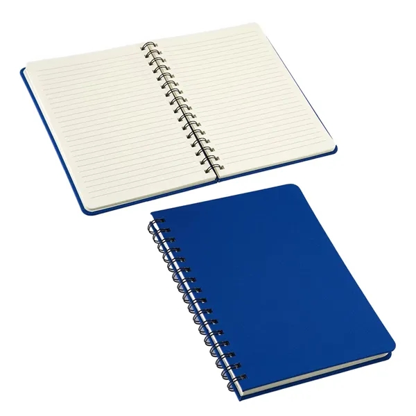 Repreve® Recycled Textured Hardcover Spiral Notebook... from ASI 36730 Ariel Premium Supply Inc