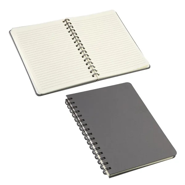 Repreve® Recycled Textured Hardcover Spiral Notebook... from ASI 36730 Ariel Premium Supply Inc