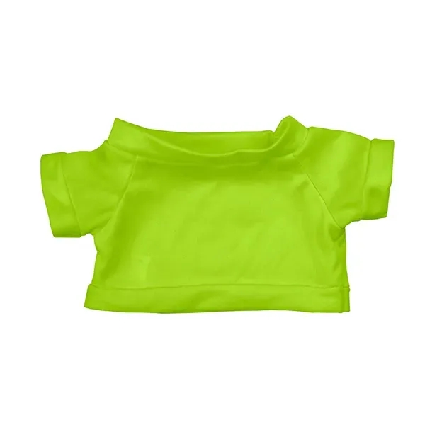 8" plush teddy bear with custom color t-shirt.... from ASI 62660 Innovation Line