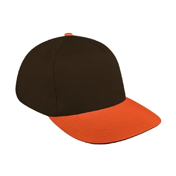 Order Custom Low Crown 5 Panel, Brushed Cotton, Velcro Strap Baseball... from ASI 73775 Unionwear