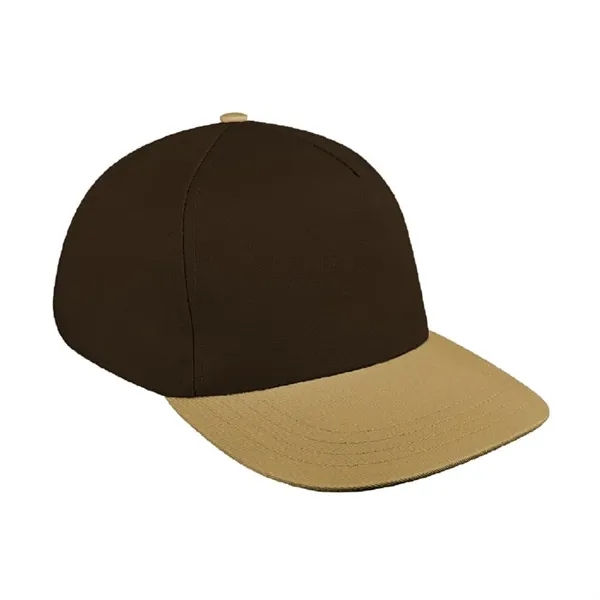 Order Custom Low Crown 5 Panel, Brushed Cotton, Velcro Strap Baseball... from ASI 73775 Unionwear