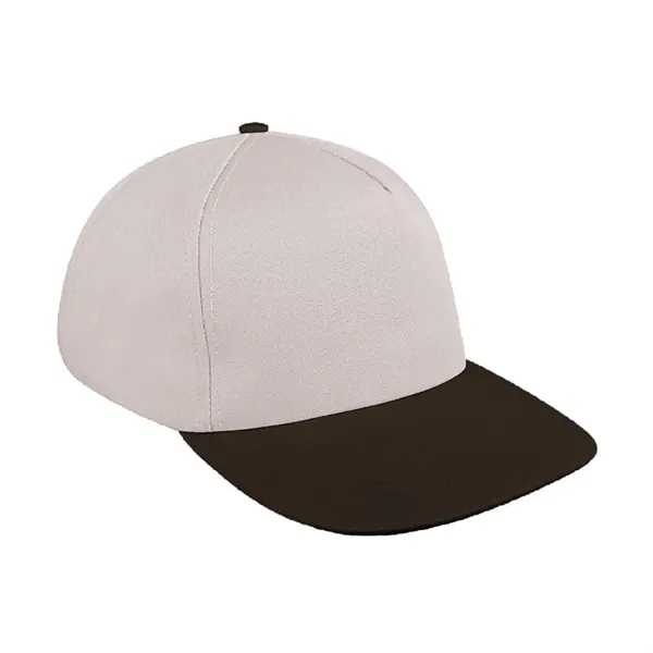 Order Custom Low Crown 5 Panel, Brushed Cotton, Velcro Strap Baseball... from ASI 73775 Unionwear
