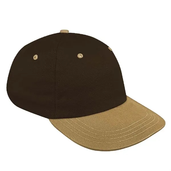 Order Custom Unstructured "Dad", Bull Denim, Fabric Strap-Slide Baseball Caps. American... from ASI 73775 Unionwear