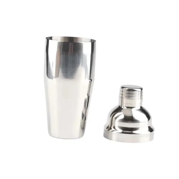 Single wall stainless steel cocktail shaker plus laser engraving on 1... from ASI 37218 Athena Promo (tm)
