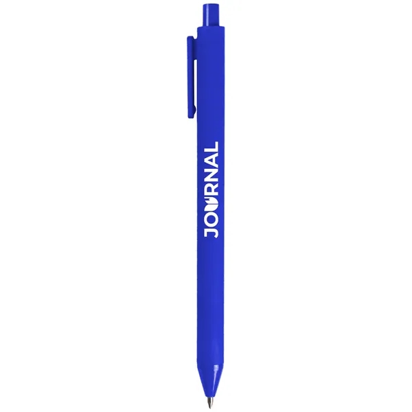 Soft, eco-friendly gel pen with a cushioned barrel and vibrant, brand-ready... from ASI 61966 HPG / Hub Pen