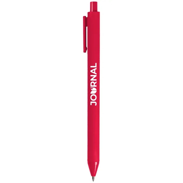 Soft, eco-friendly gel pen with a cushioned barrel and vibrant, brand-ready... from ASI 61966 HPG / Hub Pen