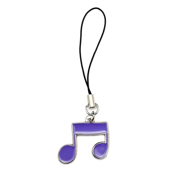 Custom cut diestruck phone charm attaches via a string to devices,... from ASI 61966 HPG / BCG Creations HPG Gold