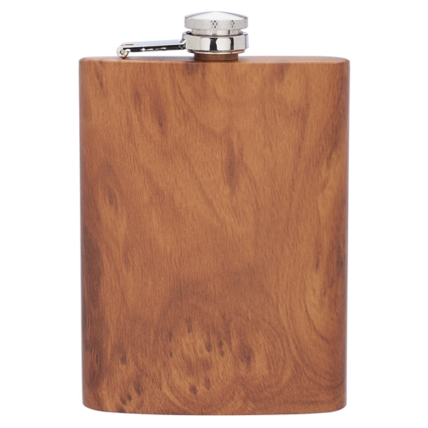 Stainless steel hip flask with double wall construction and screw on/off... from ASI 39552 BEL Promo