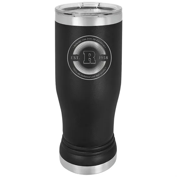 Polar Camel double-wall vacuum-insulated stainless steel 14 ounce pilsner-style tumbler with... from ASI 74601 Calico