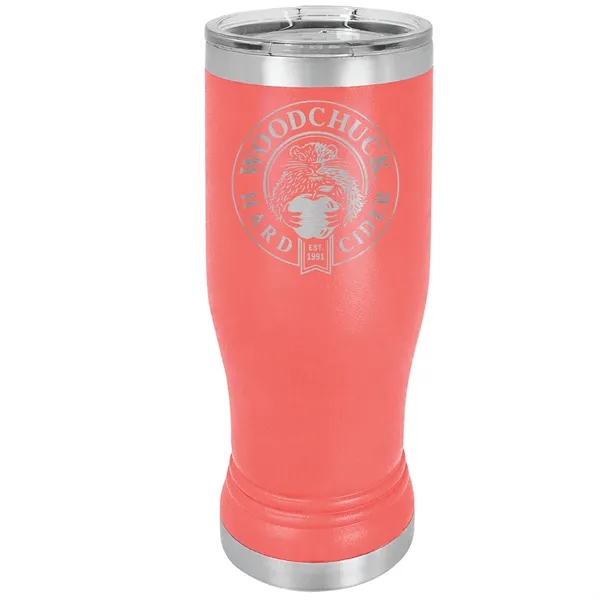 Polar Camel double-wall vacuum-insulated stainless steel 14 ounce pilsner-style tumbler with... from ASI 74601 Calico
