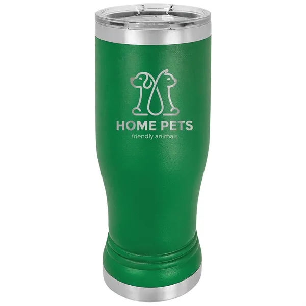 Polar Camel double-wall vacuum-insulated stainless steel 14 ounce pilsner-style tumbler with... from ASI 74601 Calico