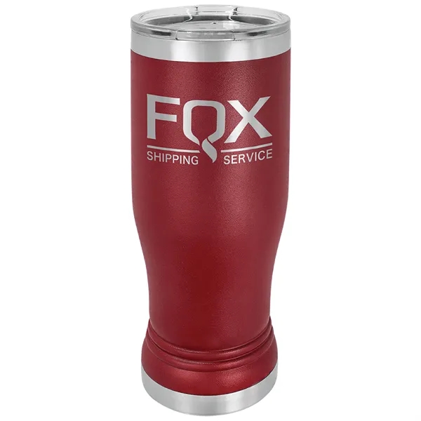 Polar Camel double-wall vacuum-insulated stainless steel 14 ounce pilsner-style tumbler with... from ASI 74601 Calico