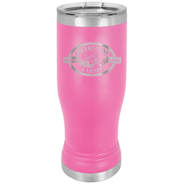 Polar Camel double-wall vacuum-insulated stainless steel 14 ounce pilsner-style tumbler with... from ASI 74601 Calico