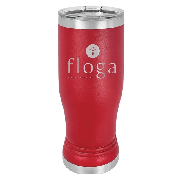 Polar Camel double-wall vacuum-insulated stainless steel 14 ounce pilsner-style tumbler with... from ASI 74601 Calico