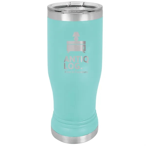Polar Camel double-wall vacuum-insulated stainless steel 14 ounce pilsner-style tumbler with... from ASI 74601 Calico