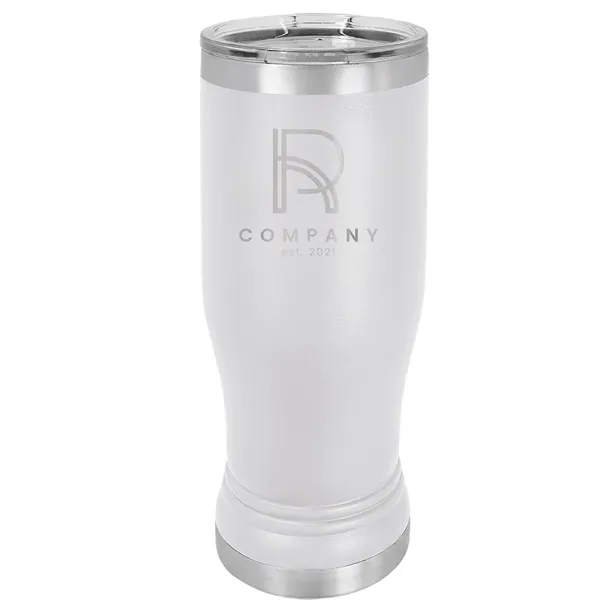 Polar Camel double-wall vacuum-insulated stainless steel 14 ounce pilsner-style tumbler with... from ASI 74601 Calico