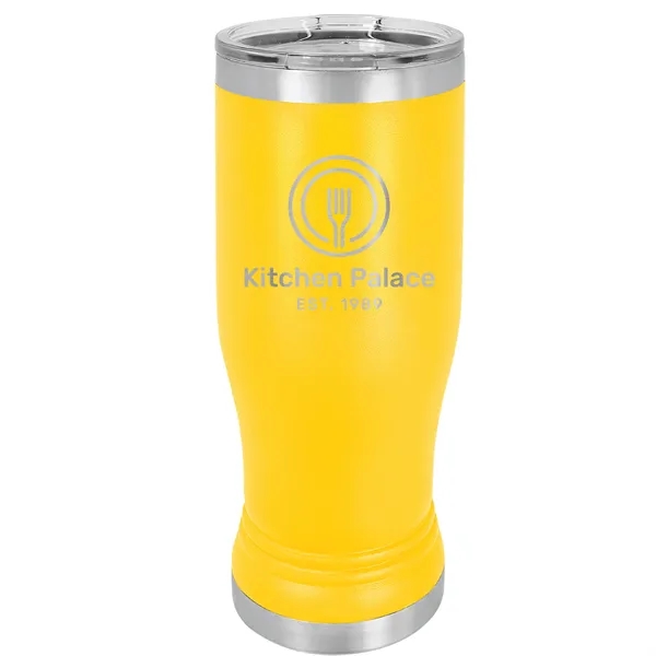 Polar Camel double-wall vacuum-insulated stainless steel 14 ounce pilsner-style tumbler with... from ASI 74601 Calico