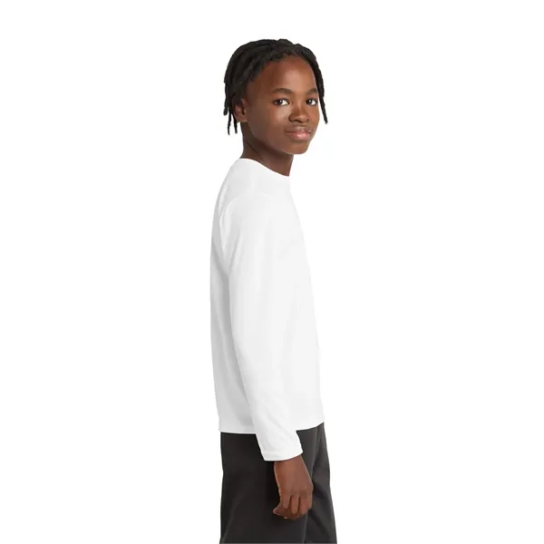 Port & Company Youth Long Sleeve Performance Tee... from ASI 84863 SanMar