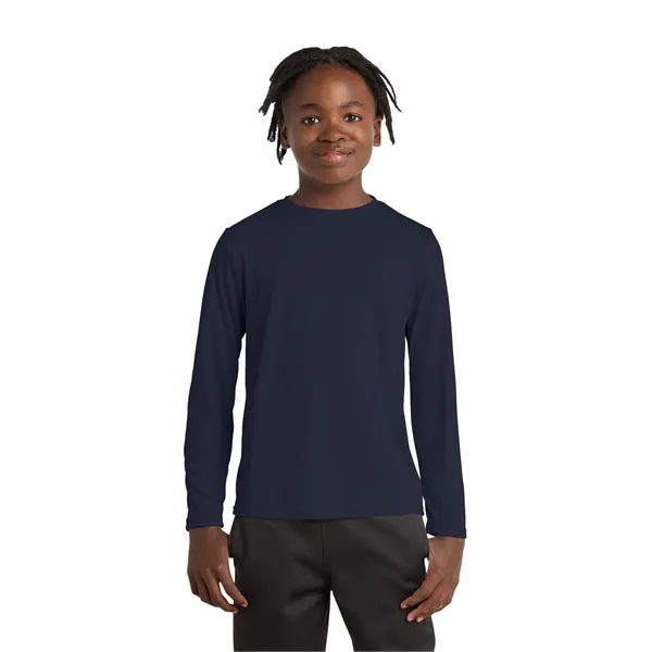 Port & Company Youth Long Sleeve Performance Tee... from ASI 84863 SanMar
