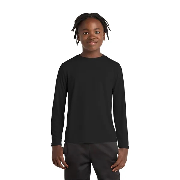 Port & Company Youth Long Sleeve Performance Tee... from ASI 84863 SanMar
