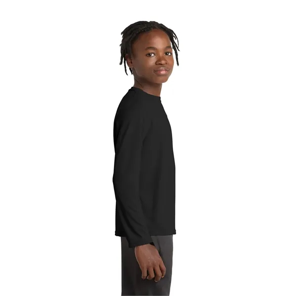 Port & Company Youth Long Sleeve Performance Tee... from ASI 84863 SanMar