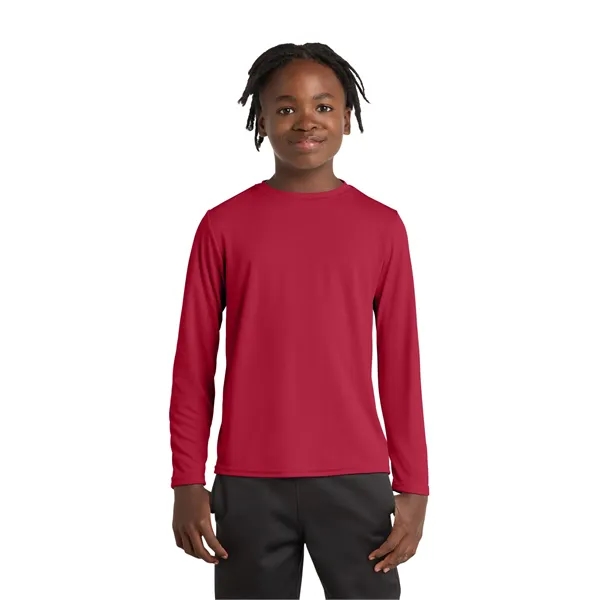 Port & Company Youth Long Sleeve Performance Tee... from ASI 84863 SanMar